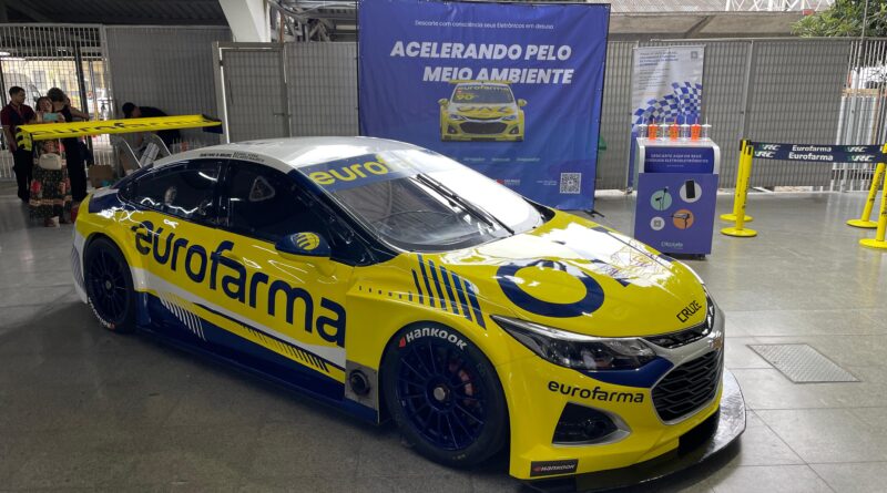 CPTM, Rede Circulare e equipe Eurofarma-RC Stock Car em Campanha pelo Meio Ambiente