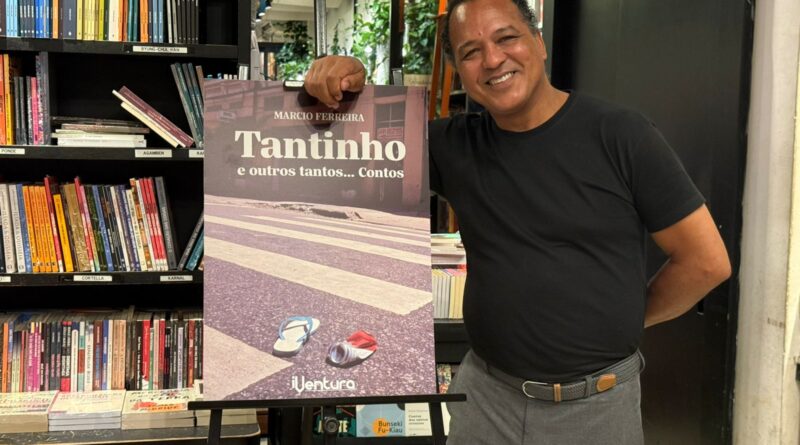 Lançamento do livro de contos do jornalista Márcio Ferreira reúne autoridades e cena cultural carioca